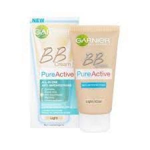 بي بي كريم غارنييه بيور أكتيف لتفتيح البشرة Garnier Skin Active BB Cream Fairness SPF 12