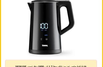 غلاية ذكية بملمس آمن من تانك، سعة 1.7 لتر، 1850 واط، اسود، Y6261SE