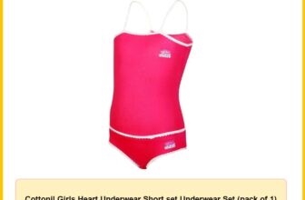 Cottonil Girls Heart Underwear Short set Underwear Set (pack of 1)
