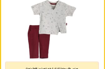 جونيور طقم بيجامة للاولاد الرضع (عبوة من قطعة واحدة)