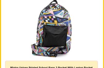 Mintra Unisex Printed School Bags 3 Pocket With Laptop Pocket