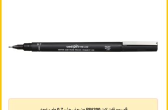 قلم رسم فاين لاين PIN200 من يوني بول، 0.7 ملم – اسود.