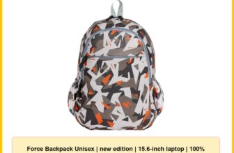 Force Backpack Unisex | new edition | 15.6-inch laptop | 100% waterproof | Foam Padded | Backpacks for Women Men College School Student | 44 x 30 x 18 cm | FNE