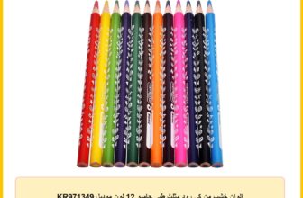 الوان خشب من كى رود مثلث طبى جامبو 12 لون موديل KR971349