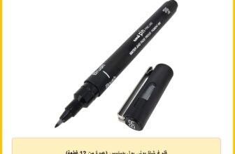 قلم فرشاة يوني بول بدبابيس (عبوة من 12 قطعة)