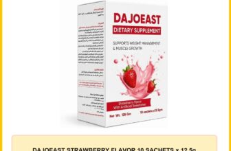 DAJOEAST STRAWBERRY FLAVOR 10 SACHETS × 12.5g