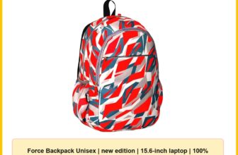 Force Backpack Unisex | new edition | 15.6-inch laptop | 100% waterproof | Foam Padded | Backpacks for Women Men College School Student | 44 x 30 x 18 cm | FNE