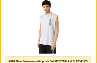 ASTK Mens Sleeveless with prints “AKMS23TTSLA -1 SLEEVELES T-SHI” (pack of 1)