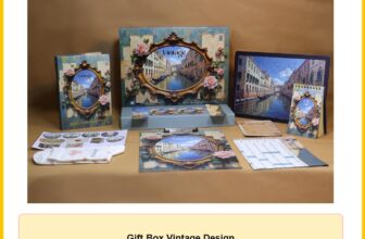 Gift Box Vintage Design