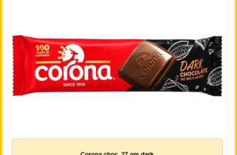 Corona choc. 27 gm dark