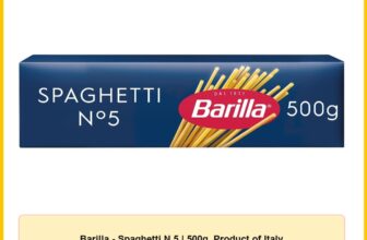 Barilla – Spaghetti N.5 | 500g, Product of Italy