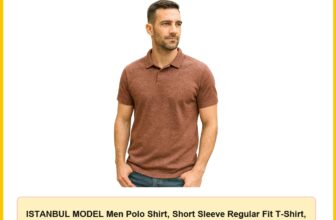 ISTANBUL MODEL Men Polo Shirt, Short Sleeve Regular Fit T-Shirt, Soft Blended Cotton, Casual & Smart Wear