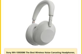 Sony WH-1000XM6 The Best Wireless Noise Canceling Headphones, HD NC Processor QN3, 12 Microphones, Adaptive NC Optimizer, Mastered by Engineers, Studio-Quality, 30-Hour Battery, Silver