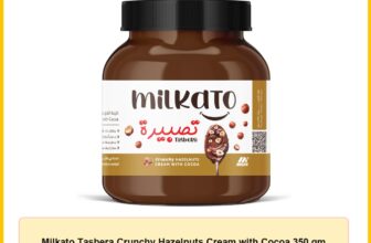 Milkato Tasbera Crunchy Hazelnuts Cream with Cocoa 350 gm