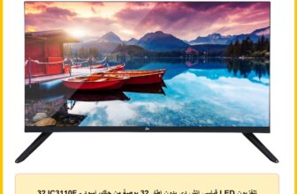 تلفزيون LED قياسي اتش دي بدون اطار 32 بوصة من جاك، اسود – 32JC3110F
