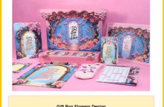 Gift Box Flowers Design