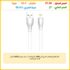 LDNIO شريط طاقة SC4408C مع 4 منافذ تيار متردد، 4 منافذ شحن (2 USB-C + 2 USB-A)، شحن سريع بي دي 20 واط، مفاتيح فردية، حماية من اندفاع التيار الكهربائي، كابل 2 متر