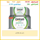 سنتروم سيلفر، 30 قرص