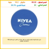 كريم مرطب للوجه والجسم واليدين من نيفيا، عبوة من المعدن، كريم شامل لكافة الاستخدامات، 60 مل