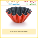 قالب بريوش للكيك من التفلون من تروفال، مقاس 18